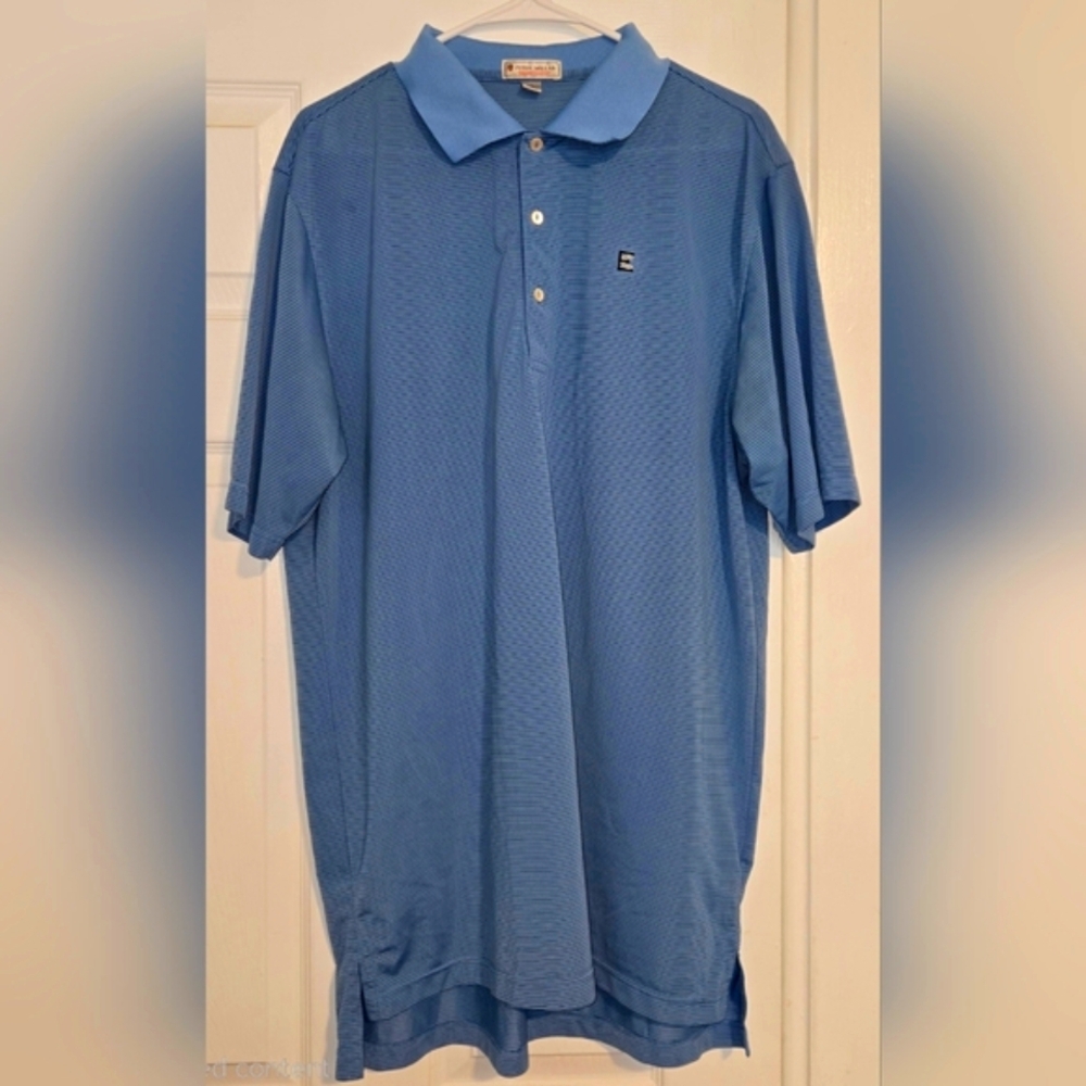Peter Millar Light Blue Polo Shirt